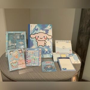 Sanrio Cinnamoroll 9 piece Stationary Set